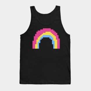 Pan Pride Rainbow Pixel Art Tank Top